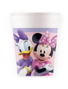 Copos Minnie Rosa Claro